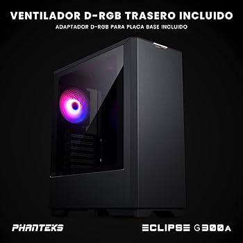 Amazon.co.jp: Phanteks Eclipse G300A ATX Mid Tower Case